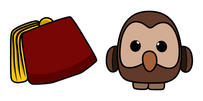 Adopt Me! Owl & Fez Hat Cursor