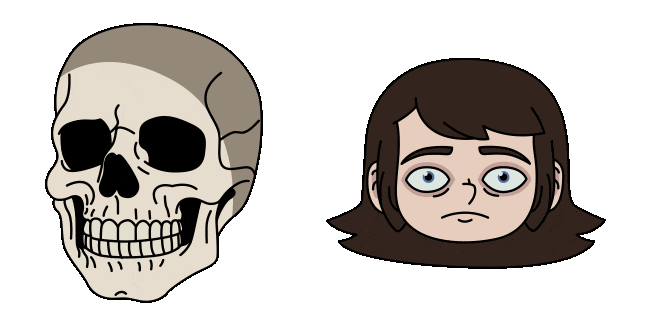 Haunted Hotel Abaddon & Skull Animated Cursor
