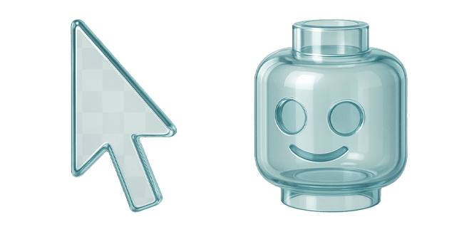 LEGO Transparent Arrow & Head Cursor
