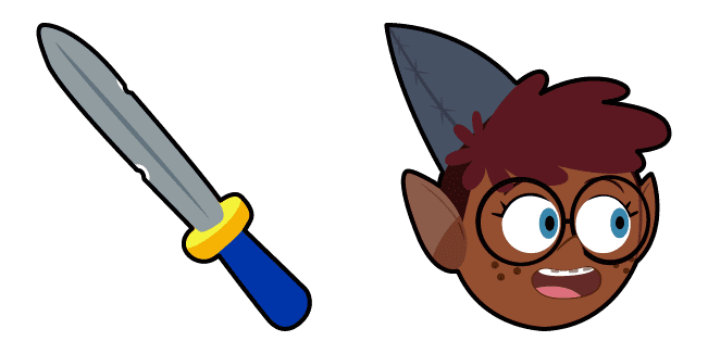 Camp Camp Nerris & Sword Cursor