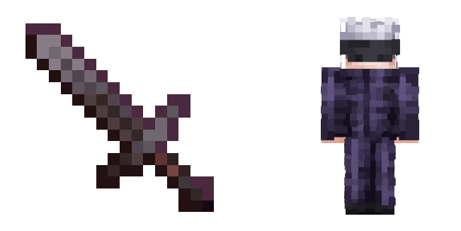 Minecraft Jujutsu Kaisen Satoru Gojo Cursor
