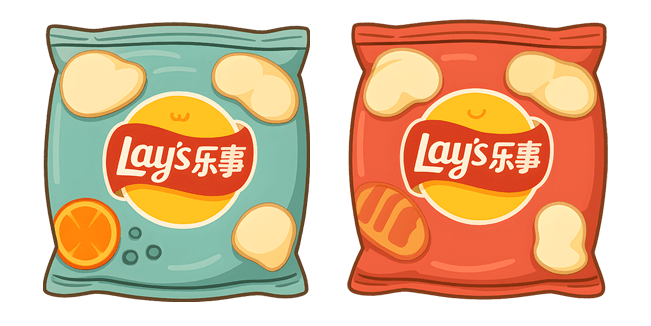 China Lay's Orange & Bread Cursor