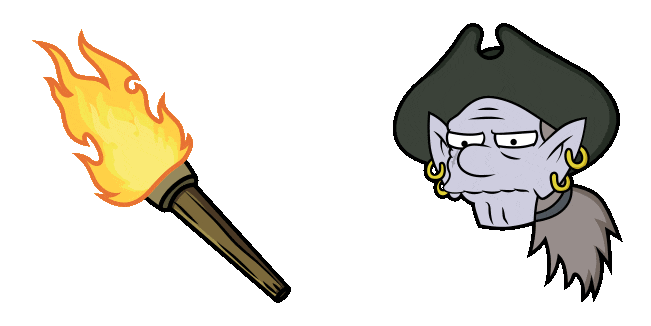 Disenchantment Leavo & Torch Animated Cursor