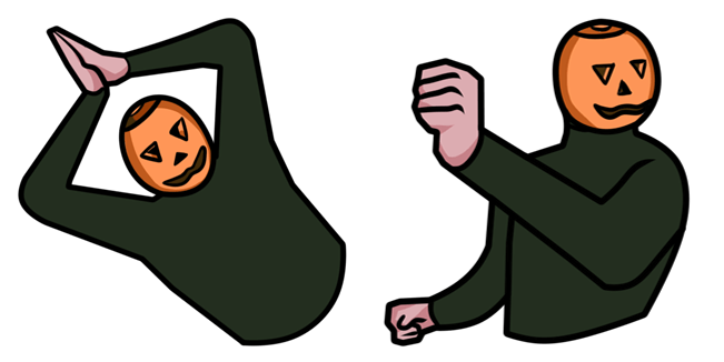 The Pumpkin Dance Meme Cursor