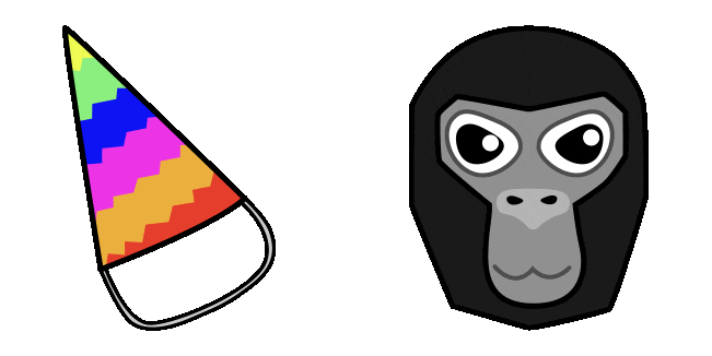 Gorilla Tag & HB Hat Animated Cursor