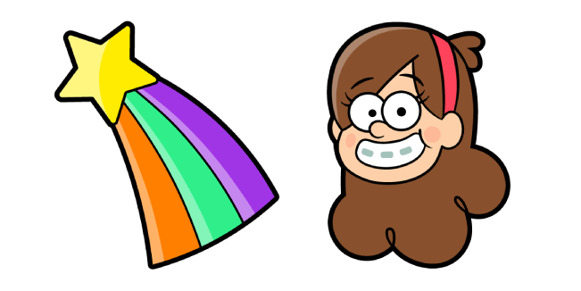 Gravity Falls Mabel Pines & Shooting Star Cursor