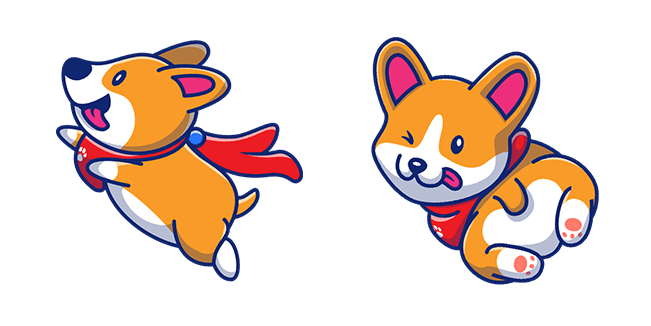 Cute Corgi Puppy Cursor
