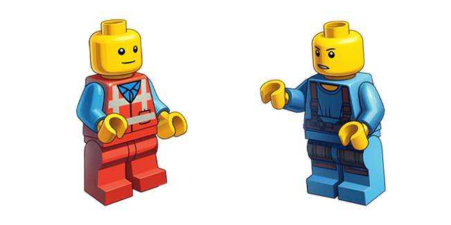 LEGO Workers Cursor