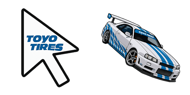 Toyo Tires & Nissan Skyline Cursor
