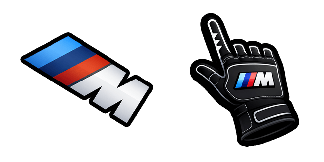 BMW M Series Sport Logo & Racing Glove Cursor