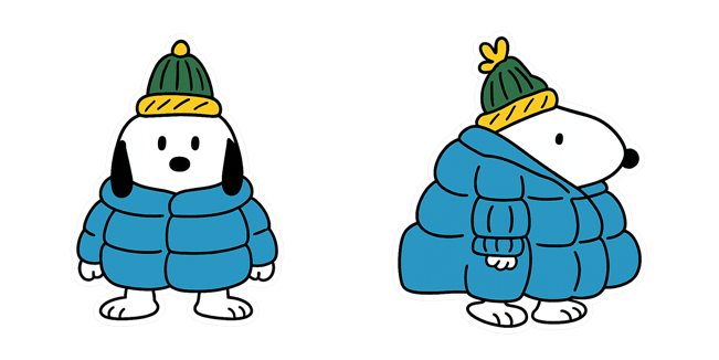 Hypebeast Snoopy in Puffer Cursor