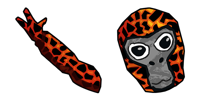 Gorilla Tag Lava Monkey Cursor
