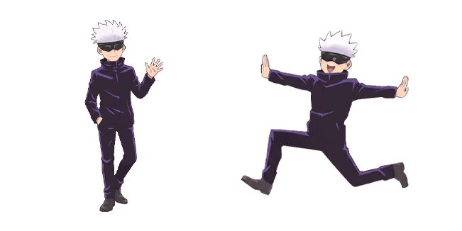 Jujutsu Kaisen Satoru Gojo Waving & Running Cursor