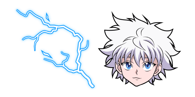 Hunter x Hunter Killua Zoldyck & Lightning Cursor