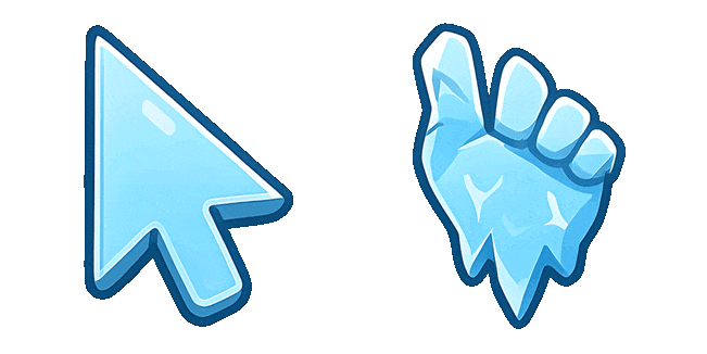 Ice Texture Animated Cursor