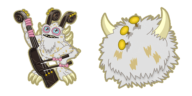 My Singing Monsters Bowgart Animated Cursor