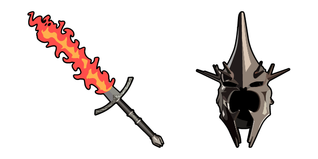 LOTR Witch-King of Angmar & Fiery Broadsword Cursor