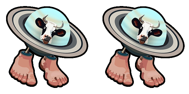 La Vacca Saturno Saturnita Brainrot Meme Cursor