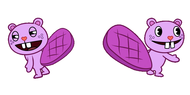 Happy Tree Friends Toothy Animated Cursor