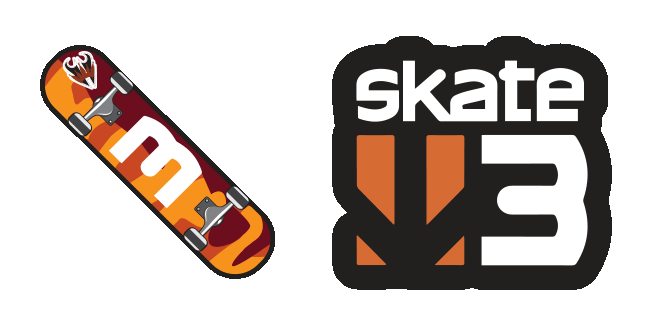 Skate 3 Logo Animated Cursor