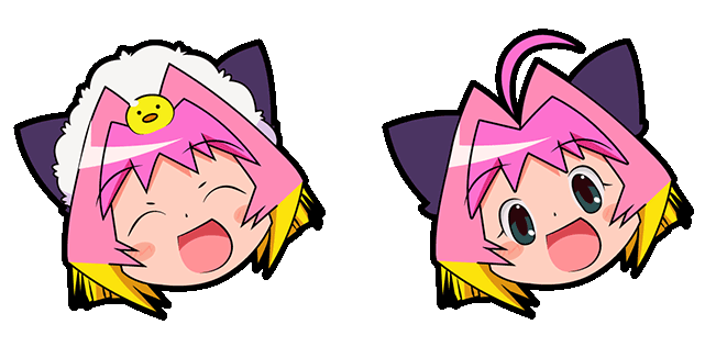 Cute Potemayo Happy Face Animated Cursor