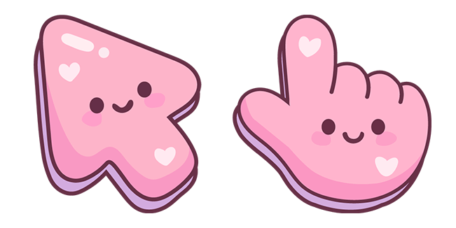 Cutecore Pink Arrow Cursor
