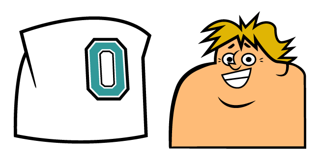Total Drama Owen & T-Shirt Cursor