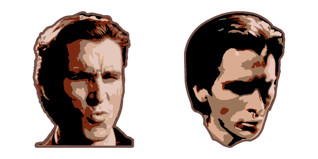 Patrick Bateman's Ooh Face Meme Cursor
