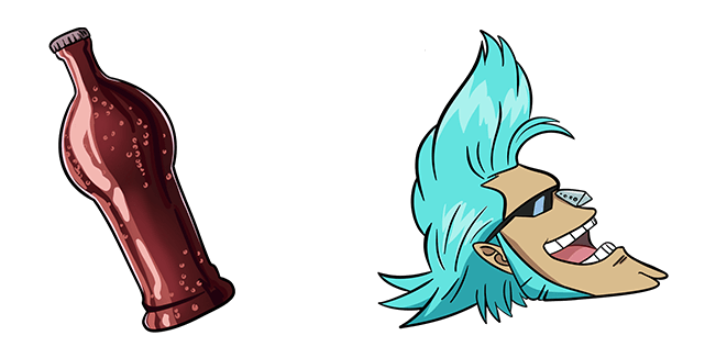 One Piece Franky & Cola Cursor