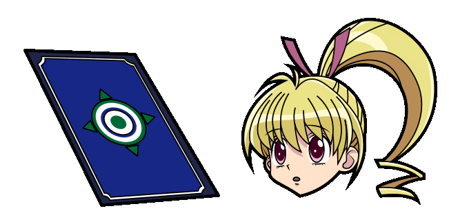 Hunter x Hunter Biscuit & Blue Planet Card Animated Cursor