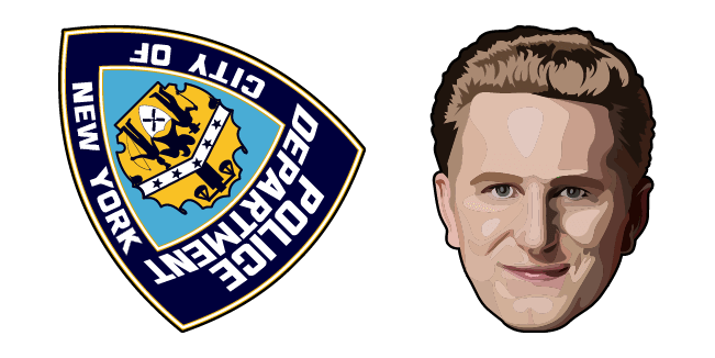 Friends Gary & Police Patch Cursor