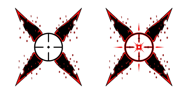 Roblox Forsaken John Doe Crosshair Cursor
