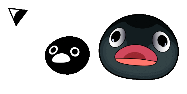Terrified Noot Noot Meme Animated Cursor