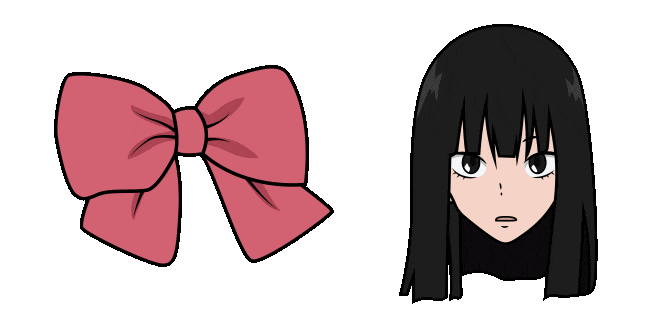 Kimi ni Todoke Sawako Kuronuma & Bow Animated Cursor