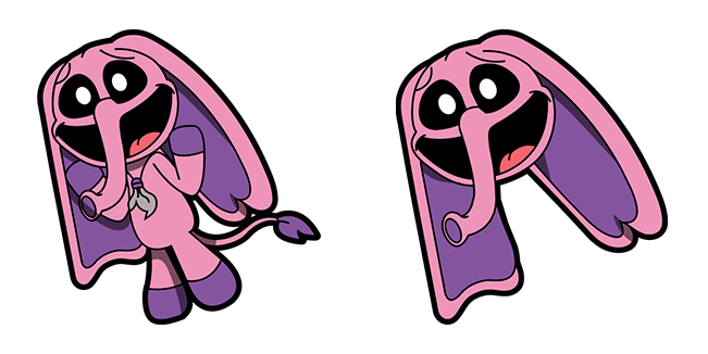 Poppy Playtime Frowning Critters Dumbba Dumbbaphant Cursor