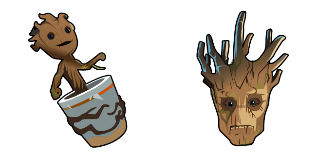 Fortnite Groot Skin & Sapling Groot Back Bling Cursor