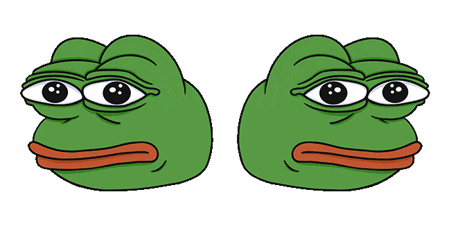 Pepe the Frog Meme Animated Cursor