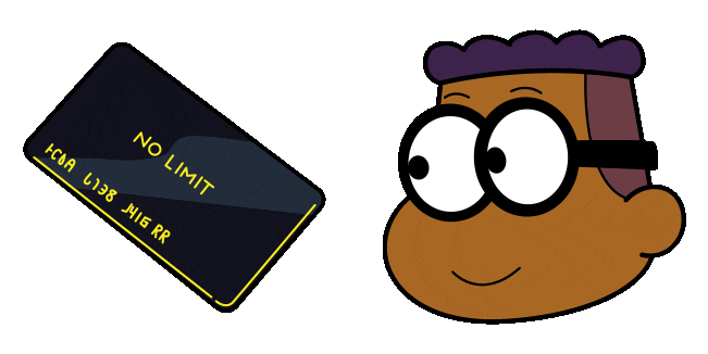 Big City Greens Remy Remington & Credit Card Animated Cursor