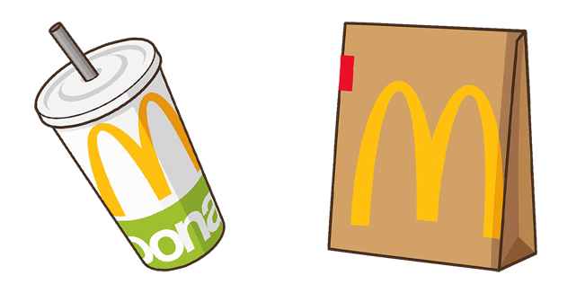 McDonalds Drink & Package Cursor