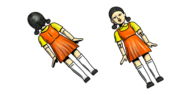 Squid Game Doll Cursor