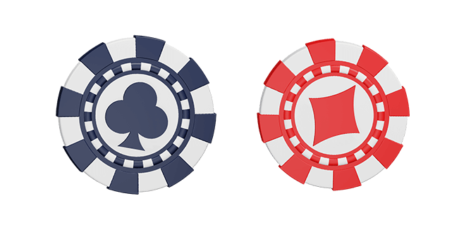 Casino Chip Club & Diamond 3D Cursor