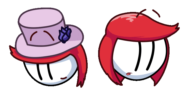 Henry Stickmin & Ellie Rose Animated Cursor