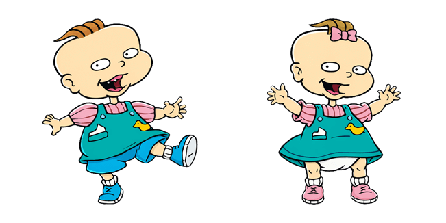Rugrats Phil & Lil Baby Twins Cursor