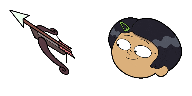 Amphibia Marcy Wu & Crossbow Animated Cursor