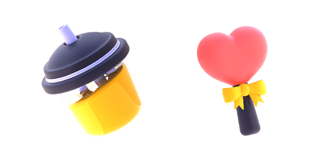 Juice & Lollypop 3D Cursor