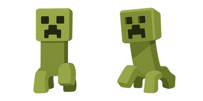 Minecraft Creeper Cursor