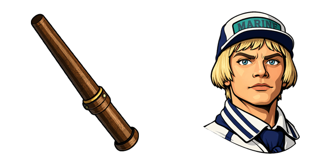 One Piece Netflix Helmeppo & Club Cursor