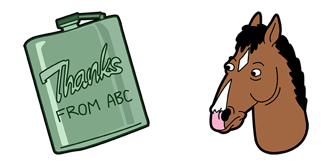 Bojack Horseman & Flask Cursor