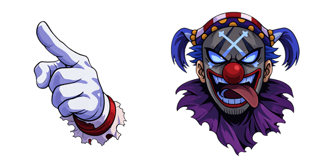 One Piece Buggy the Clown Cursor