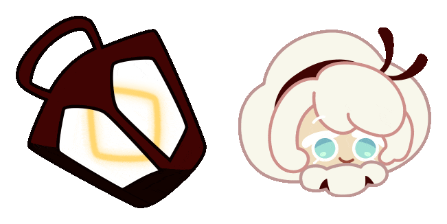 Cookie Run Cotton Cookie Animated Cursor